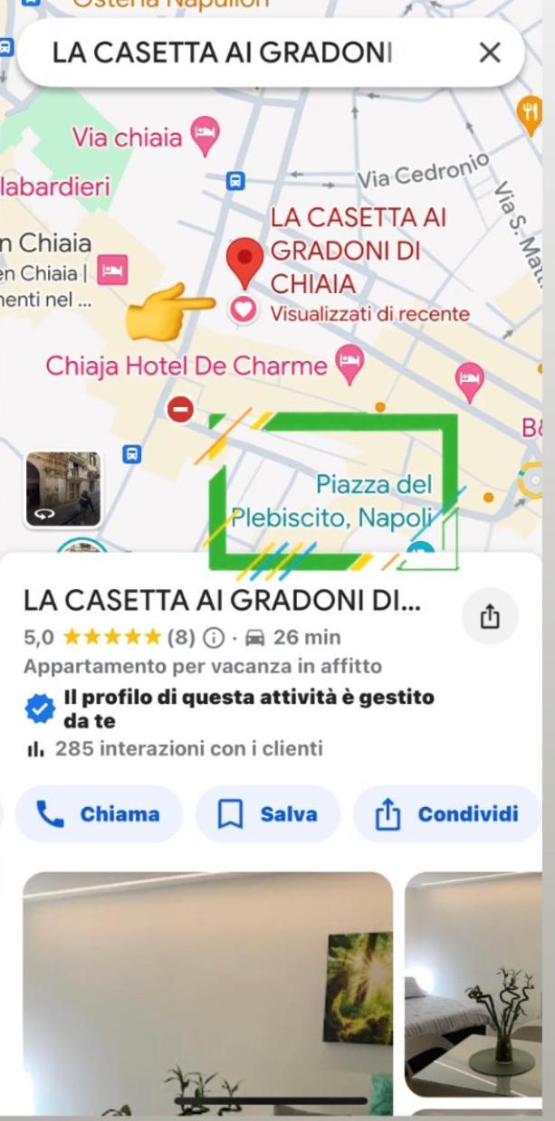 La Casetta Ai Gradoni Di Chiaia 那不勒斯 外观 照片